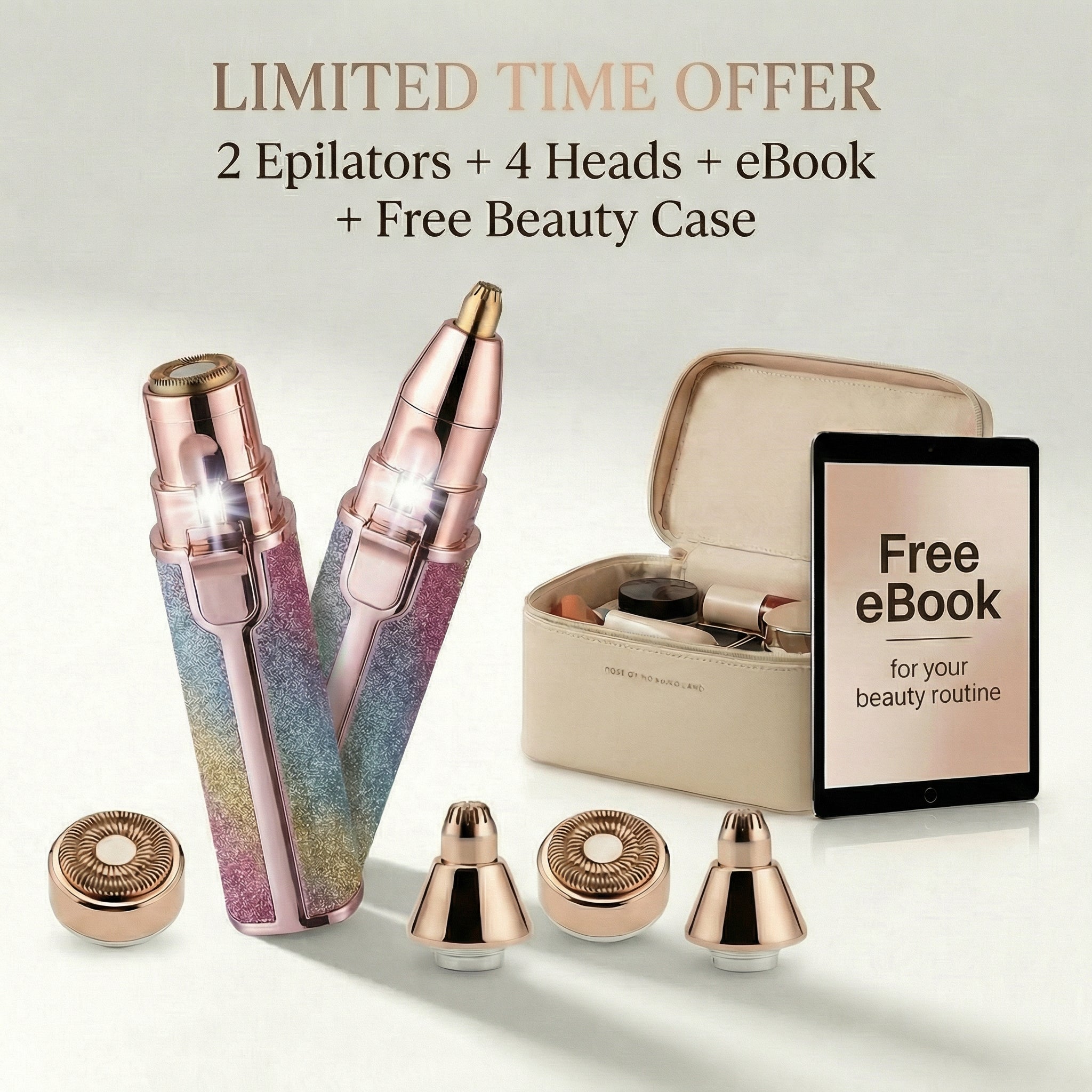 Alveora Beauty 2-in-1 for eyebrows and facial hair